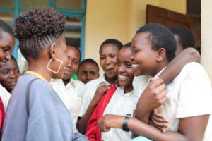 A Mentor Greets Her Mentees