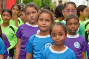 Scenes from the Copa Mundial Infantil Feminina