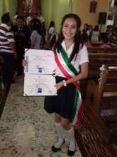 Hasly- University scholarship recipient