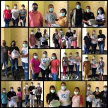 One group of scholarship recipients