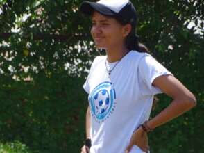 Coach Michell, SWB Nicaragua alumna.