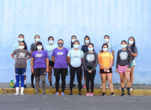 TEAM Camp participants - safely masked