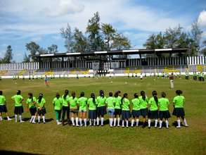 Clinic in Diriamba during phase one