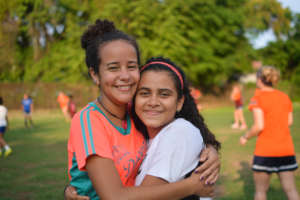 Natalia in 2017 (at the same field)