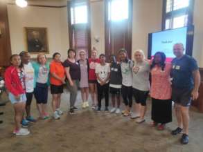 Players & coaches at JFSLA