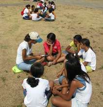 Coach Veronica ("Flaca") and group, Women's Day 08