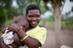 My daughter and her child are safe now.