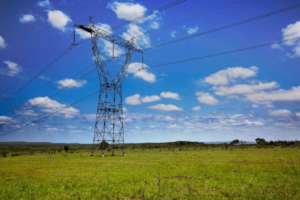 Power lines were mined during the war.