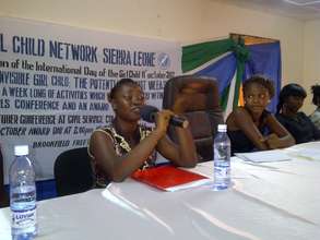 President of Girl Child Network Sierra Leone