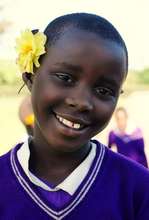 a bright and beautiful Nyaka girl