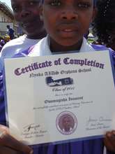Innocent Celebrating his Achievement