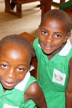 2 Kutamba Primary School Students YOU are helping