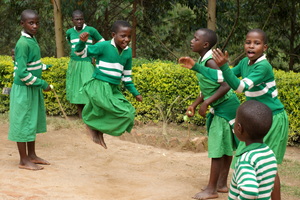 Kutamba Students Jumping Rope