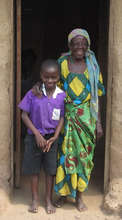 Nzera and her grandchild