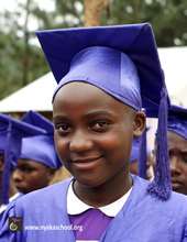 One of the girls who has graduated because of YOU