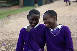 Nyaka Primary School students
