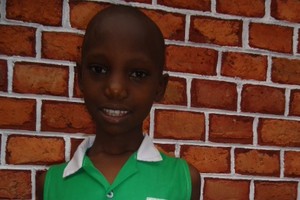 Lakiel in her Kutamba Primary School uniform