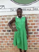 Primah in her Kutamba Primary School Uniform
