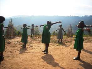 Nyaka Girls Celebrating