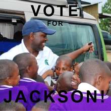 Jackson with some of YOUR Nyaka students!