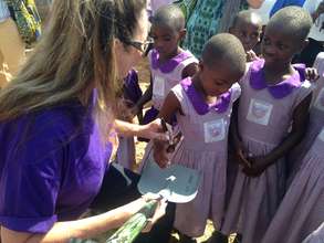 Our Girls at the groundbreaking ceremony!