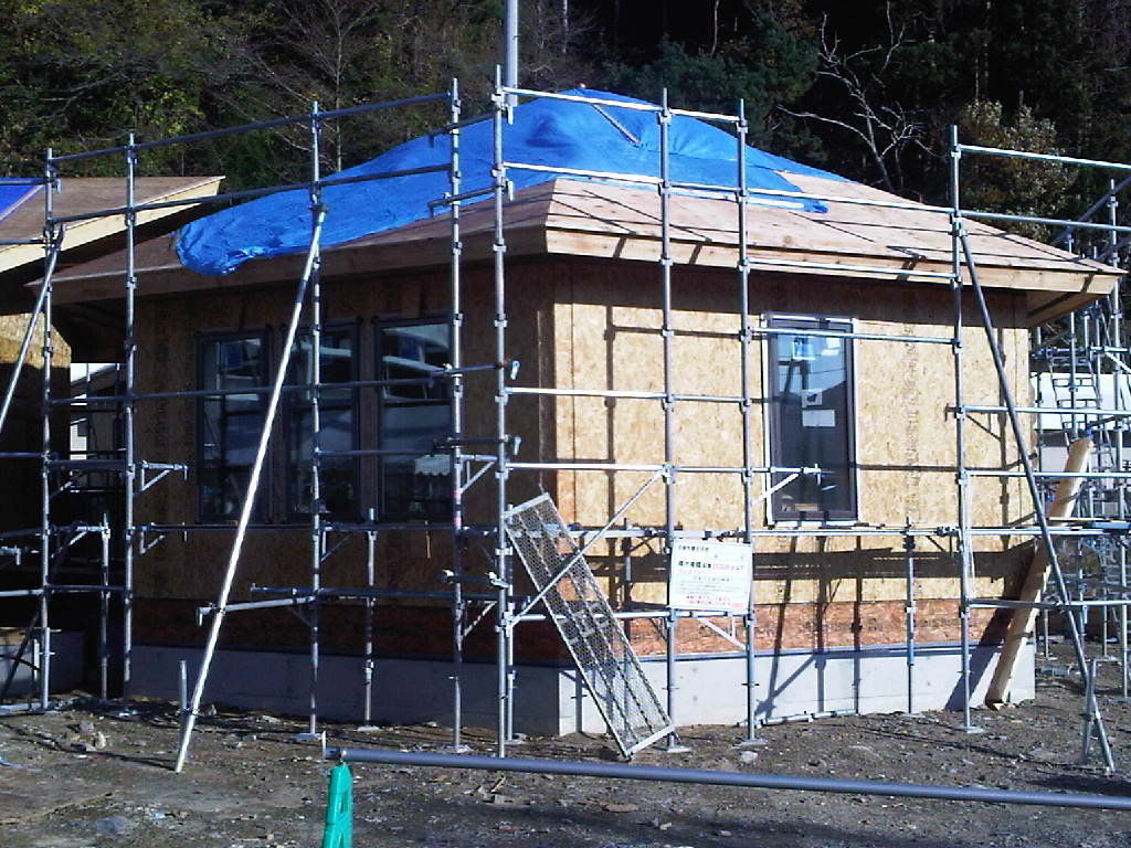 Community Center under construction