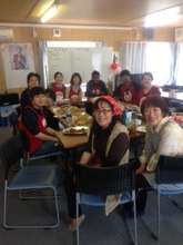 Yamamoto-cho. HOT cafe at temporary housing site