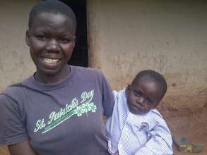 Jackline and baby Nivea
