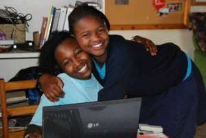 Students Maureen and Alice