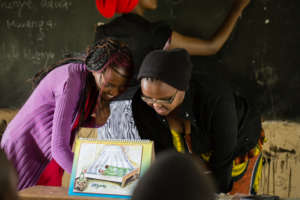 Discussing the use of bed nets