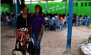 Subira Manyama and Mary Maika arranged lunch!