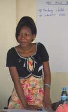 Eliakunda at her final meeting as a Kisa Scholar.