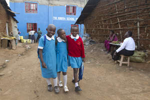 Students shine at the Kibera School for Girls!