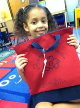 Raising A Reader's little red book bag