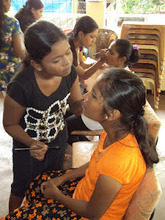 First day of Hair and Beauty course