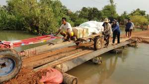 Bringing supplies
