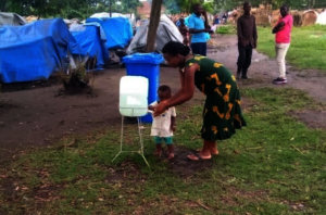 Water stations to keep people safe from infection