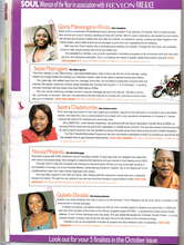 Nomination in Soul Magazine