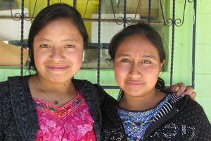 Angelica (on right) and her fellow changemaker