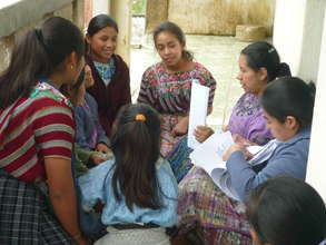Mentor visiting a girl's club