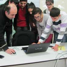 They are discussing the issues of the community