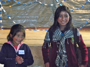 Girls Club tutor and her "hermanita"
