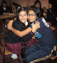 Girls Support Each Other.