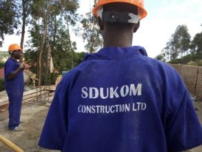 Construction worker at the site
