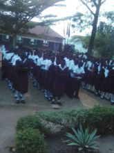 Matale students at school assembly