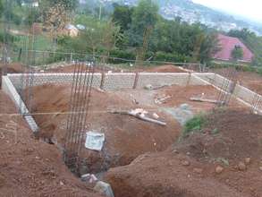 Girls' Dorm Site and Construction Underway