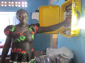 We Care Solar Suitcase in Sierra Leone