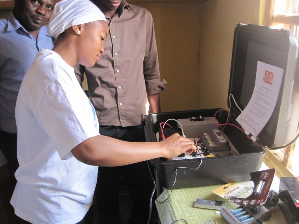Solar Suitcases to Save Lives in Childbirth