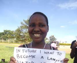 Ronald's sister, Gloria, wants to be a lawyer!