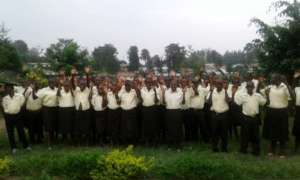 NVSS students on their 1st day of school